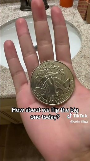 Flip 81 | Flipping A Quarter Everyday Until The Glass Overflows #coin #coinflip #money