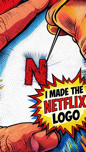 I made the Netflix logo | Comment-requested design