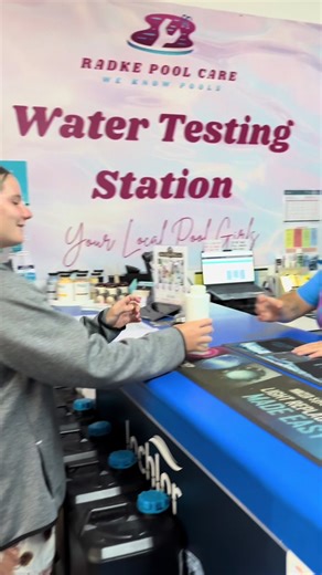 POV: this song comes on while you’re doing a water test… and this is what you really want to do!