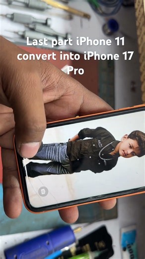 Last part iPhone 11 convert into iPhone 17 Pro❤️🛠️ #repairwork #fixd #fixitnow ❤️🛠️