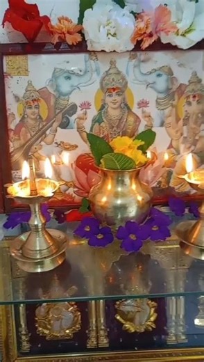 🛕🧡 pooja at home #pooja #god #home