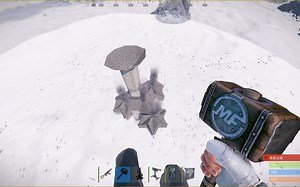 Rust雪地里的火药加工厂