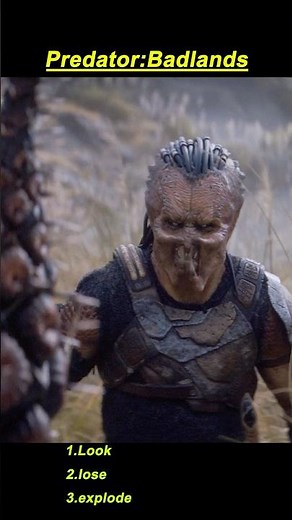 Predator: Killing Grounds (2025) 💥 Predator Picks Up a Creature — It Explodes Instantly