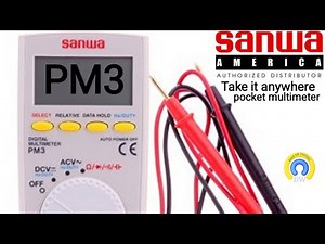 SANWA PM3 Pocket Multimeter Review & Teardown!