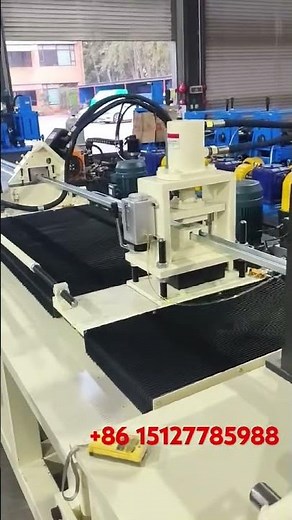 Brace roll forming machine—1.7m length working video
