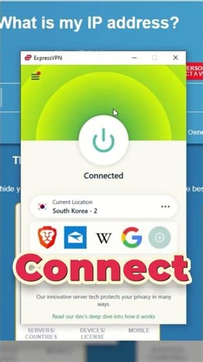 How To Get a South Korea IP Address #shorts