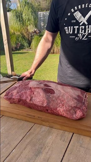 Mastering the Art of Cutting a Massive Beef Chuck Eye Roll | BBQ Butcher NZ