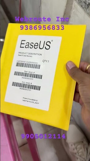 EaseUS Data Recovery Wizard professional life time order on 9386956833 #webroute #EaseUS