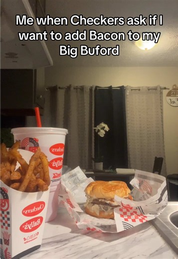 Big Buford and Best Fries at Checkers