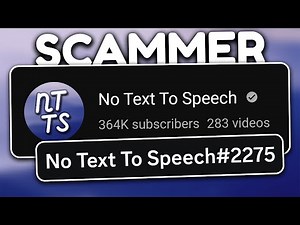 No Text To Speech is a Scammer?