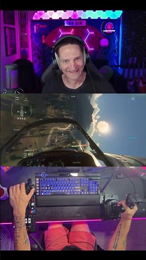 Star Citizen - VKB STECS/STEM Space Throttle System Pt. 5 #starcitizen #vkb #throttle #hardware #fly