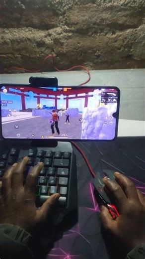 Free Fire Gaming keyboard mouse🖱️⌨️📲 Gameplay #mixpro #geekgamer #shorts #shortsviral #youtubeshorts