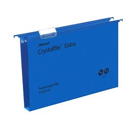Rexel Crystalfile Extra Foolscap Suspension File 30mm Pack of 25