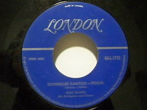 Will Glahe And His Orchestra And Chorus - Schweizer Kanton-Polka