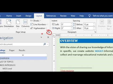 MOS WORD 2019 - TEST 1 - PRO 7-9 - Tin học trực tuyến