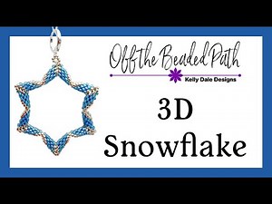 3D Snowflake Beading Tutorial | Step-by-Step Guide