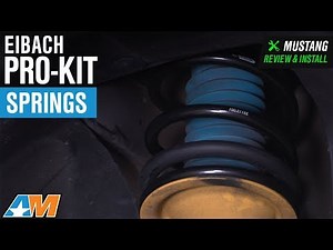 2007-2014 Mustang GT500 Eibach Pro-Kit Springs Review & Install