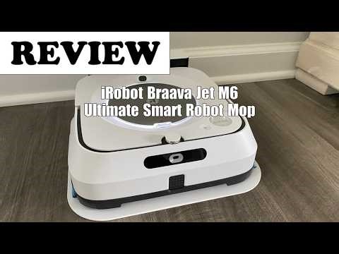 iRobot Braava Jet M6 Ultimate Robot Mop: Wi-Fi, Jet Spray, Smart Mapping, Alexa 2026