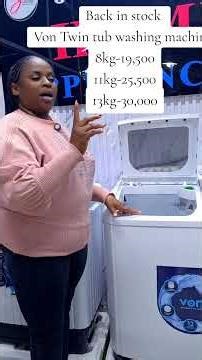 Twin Tub Washing Machines – 8KG | 11KG | 13KG 🧺Perfect for every home! Powerful wash & spin