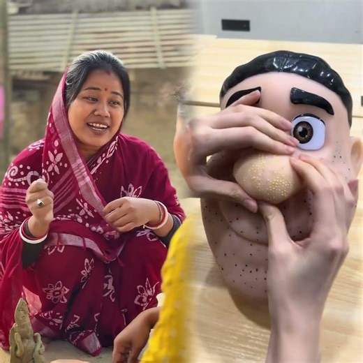 বেঙ্গির বানানো সরস্বতী ঠাকুর 🙂 #shortsfeed