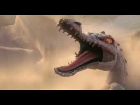 Ice age dawn of the dinosaurs Rudy vs momma rex but with isle sound effects