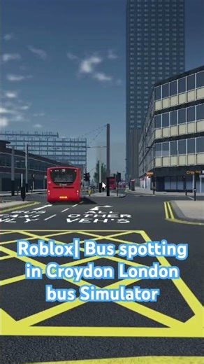 Roblox| Bus spotting around in Croydon London Bus Simulator| #13 #robloxcroydon