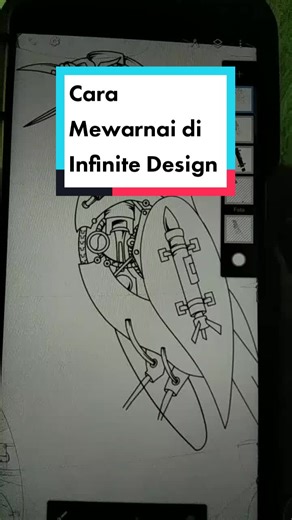 Cara Mewarnai di Infinite Design