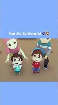 Mau Lihat Kembang Api 🎇🎆 | Lagu Anak Islami | Omar & Hana