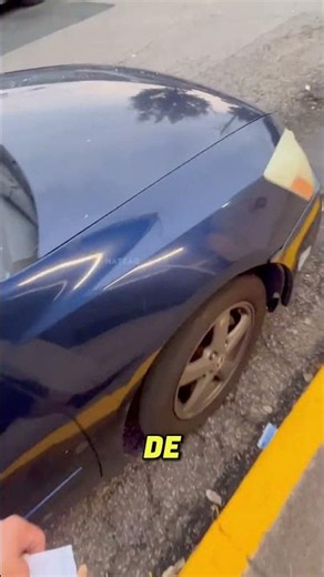 His car was hit and what he discovered afterwards left him in shock 💀