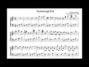 Scarborough Fair - Piano Arrangement by Felix Sun (sheet music)