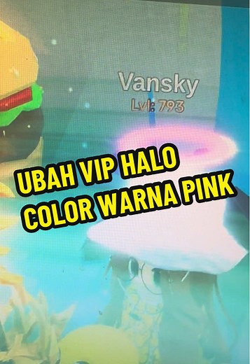 Cara Ubah Warna Pink VIP Halo di Fishit