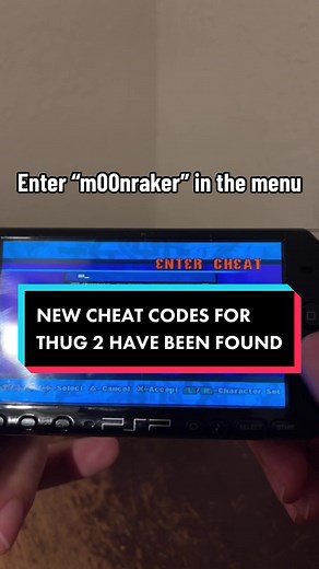 Tony Hawk’s Pro Skater is no stranger to cheat codes. Perfect balance, moon gravity, and unlocking everything were just a few of the many cheats the series had over the years. Tony Hawk’s Underground 2 was different though because it only had about 5 cheat passwords total. Recently, CB9001 was able to decompile scripts in the PSP version of THUG2 and was able to find WAY more cheat codes for the game! Including passwords for the PS2, GameCube, and XBOX versions of the game as well. My childhood 