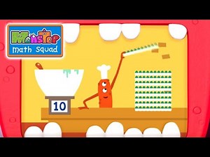 Monsters | Monster Cake Mistake | Learn Math for Kids | Cartoons for Kids