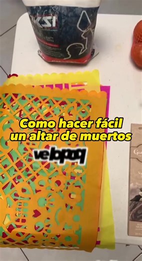 Cómo hacer un altar para el día de muertos