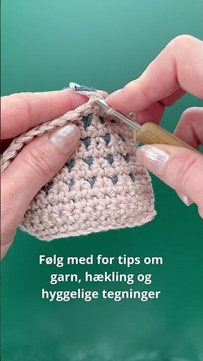 Vil du lære at hækle? #hækle #crochet #knitting #hækling