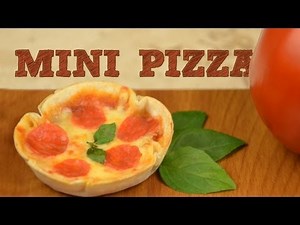 Cómo hacer mini pizzas caseras (Sin horno ¡FÁCIL Y RÁPIDO!)