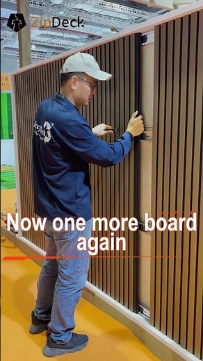 ZIP Deck -- Cladding Install & remove in minutes 1