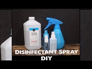 Rubbing Alcohol Hack(s) | Inexpensive Disinfectant Spray | Sanitizer | 70% Isopropyl Alcohol | DIY
