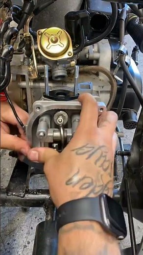 Scooter gy6 topend rebuild