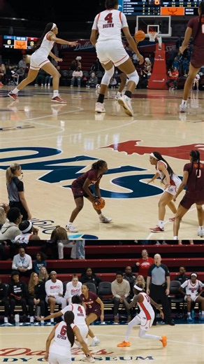 Entered a flow state 💆‍♀️ Both Kilah Freelon and Samyha Suffren recorded 18 points at SMU, setting each of their career scoring highs! | Virginia Tech Women's Basketball