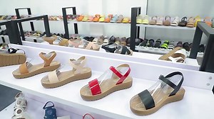 Factory Wholesale Latest Design Women's Wedge Heel Lace up Sandals Suitable for Women's Comfort and Leisure