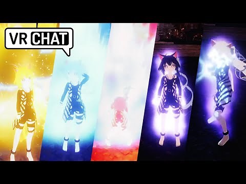 💡 VRchat Epic avatars #3 - All Super Saiyan