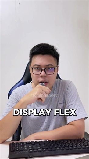 Học Flexbox CSS trong 25 giây #trongnhandev