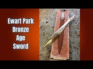 Casting a Bronze Age Sword (Ewart Park Type) in Sand