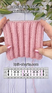 111K views · 503 reactions | Relief Stripe Knitting Pattern #reliefknit #knittersofinstagram #knittinglovers #knit #knittingpatterns #knitting_inspiration #knittingaddict | Free Knitting Patterns | Facebook