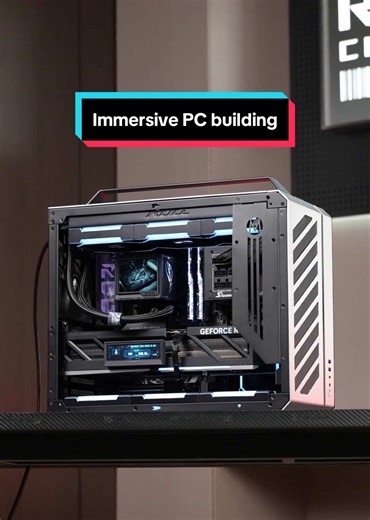 ASMR Immersive PC building #asmr #computerassembly #manual #fyp | PC Building
