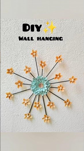 ✨ Pista Shell Wall Hanging DIY | Easy Home Decor Idea | Best Out of Waste 🌿