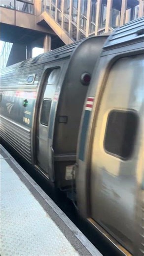 Amtrak GE Genesis Departing Croton Harmon