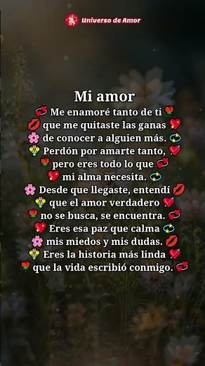 Hermosas frases de amor para ti 💝