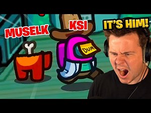 Among Us with Sidemen/LazarBeam/Lachlan and MORE